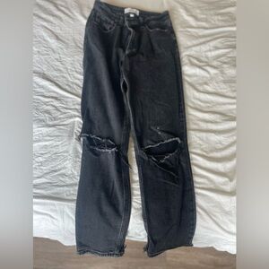 Abercrombie - the mom high rise jeans; curve love size 26/2